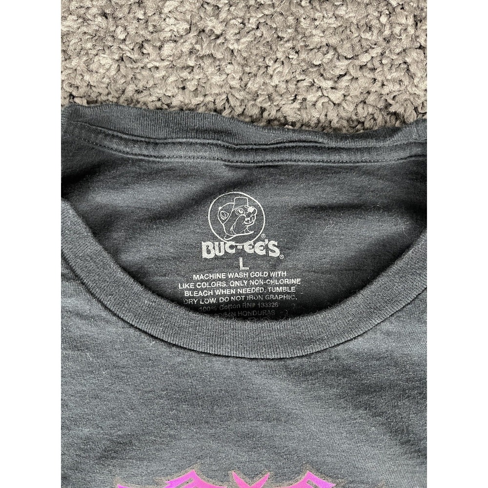 Buc-ees Shirt Mens Large 1982 2021 Tour Gas Station Colorful L Bucees - Picture 3 of 7